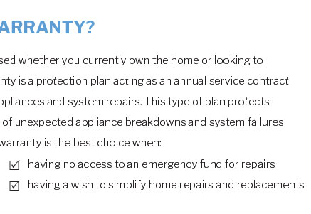 repair warranty quincy